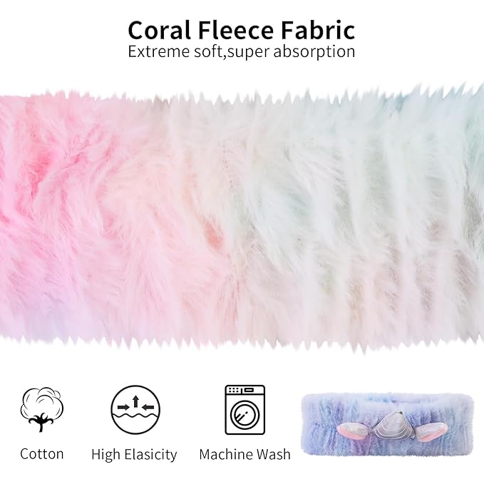 Kawaii Spa Headbands for Women Girls - Image 3