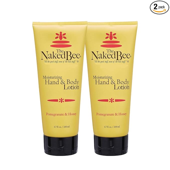 The Naked Bee Pomegranate & Honey Hand and Body Lotion, 6.7oz by TheNakedBee