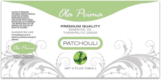 Ola Prima 4oz Patchouli Essential Oil - Image 9