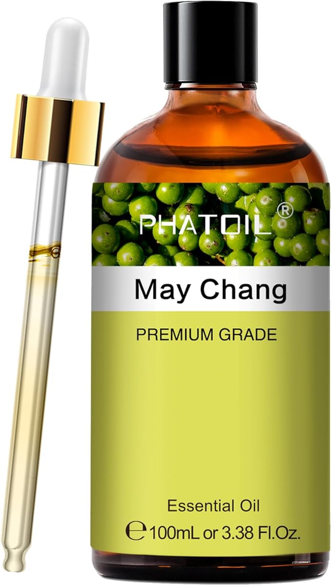 PHATOIL May Chang Essential Oil, Pure Premium Natural Oil by PHATOIL