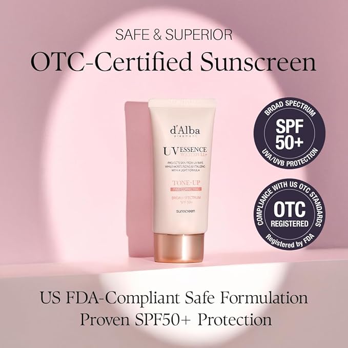 d'alba Piedmont Waterfull Tone-Up Sunscreen Serum BROAD SPECTRUM SPF 50 + - Image 3