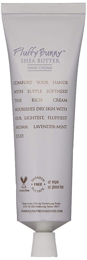 FarmHouse Fresh Fluffy Bunny Shea Butter Hand Cream, Lavender Mint, 2 fl. oz. - Image 4
