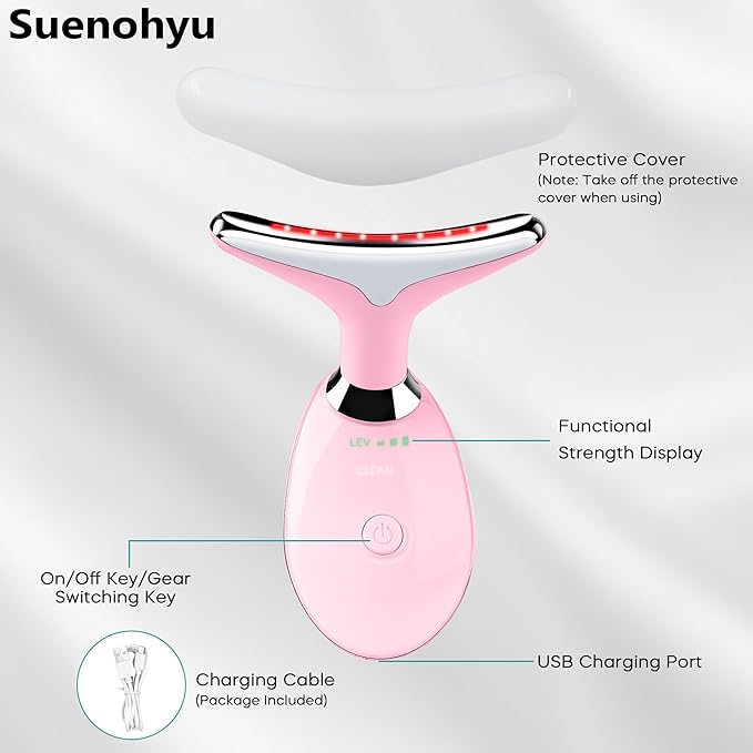 Facial Massager, Portable Face Neck Massager Wand - Image 3