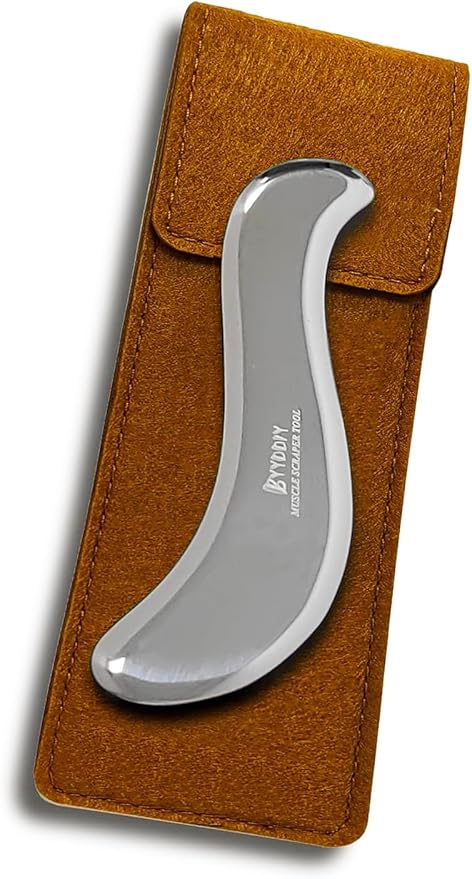 BYYDDIY 6.3 inch Stainless Steel Gua Sha Tool & Muscle Scraper Tool & Gua Sha - Image 6