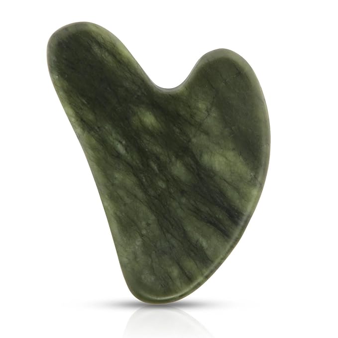 Gua Sha Facial Tools, Jade Guasha Tool by Contrybox