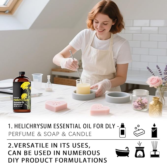 Helichrysum Essential Oil, Helichrysum Oil 16 Fl Oz 480 ML - Image 7