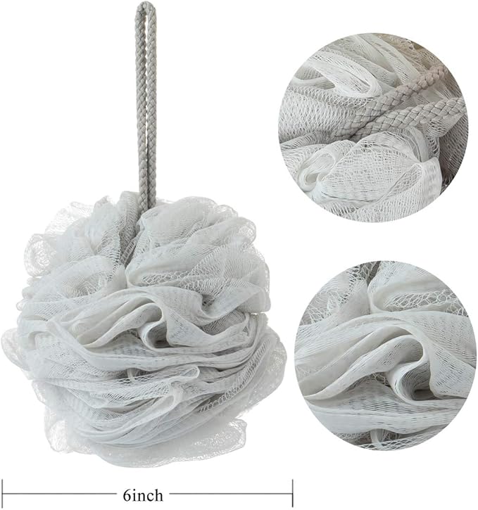 Bath Sponges, Shower Loofah for Body Exfoliation - Image 2