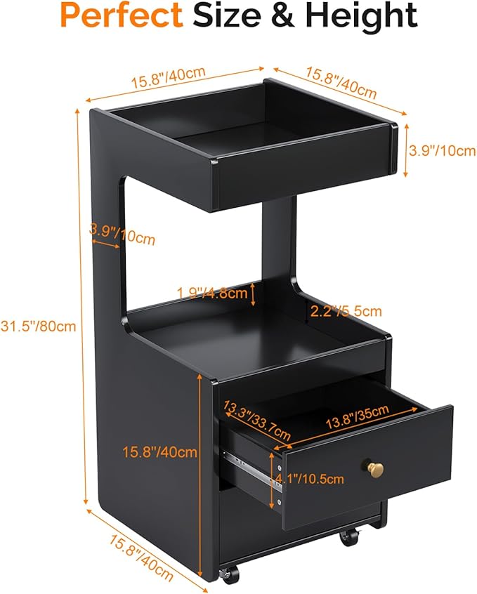 Salon Trolley Cart, Esthetician Cart - Image 5