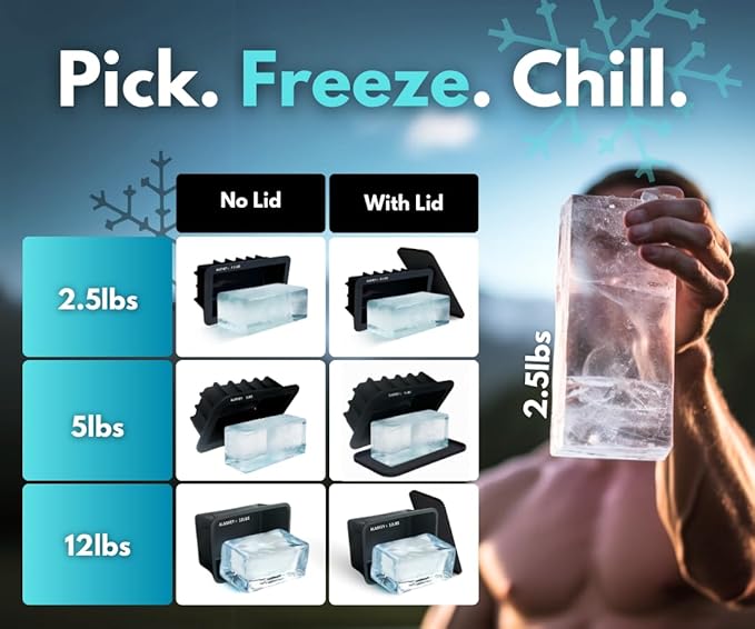 Alaskey® Extra Large Ice Block Mold 5 lbs | Create Perfect Reusable Ice Bricks - Image 7