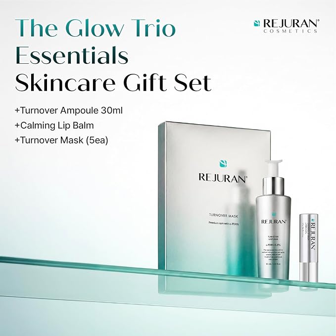 REJURAN® The Glow Trio Essentials Korean Skincare Gift Set – Turnover Ampoule - Image 2