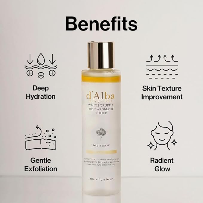 d’Alba Italian White Truffle First Aromatic Toner, Vegan Skincare, Gentle - Image 6
