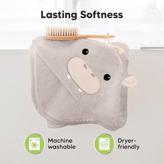 KeaBabies Hooded Baby Towel for Newborn - Image 6