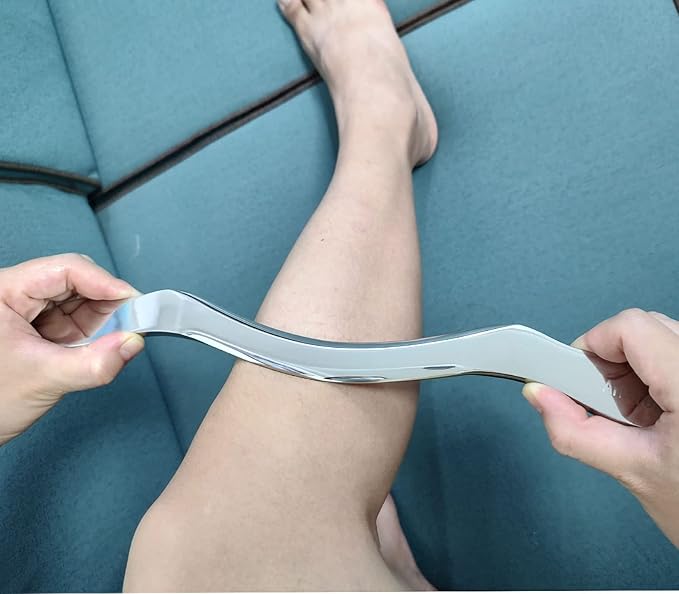 Muscle Scraper Stainless Steel Gua Sha Scraping Massage Tool, IASTM Tools - Image 2