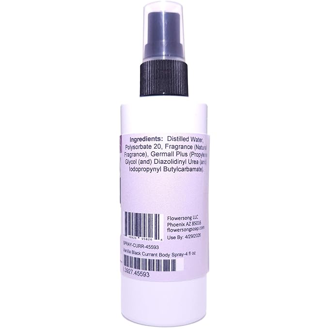 Blossom to Bath Vanilla Black Currant Body Spray - Image 5