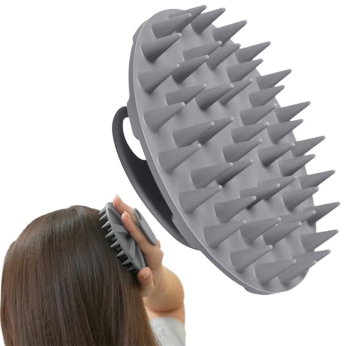 INNERNEED One-piece Scalp Massager Shampoo Brush, Wet & Dry Scalp Care Head by INNERNEED