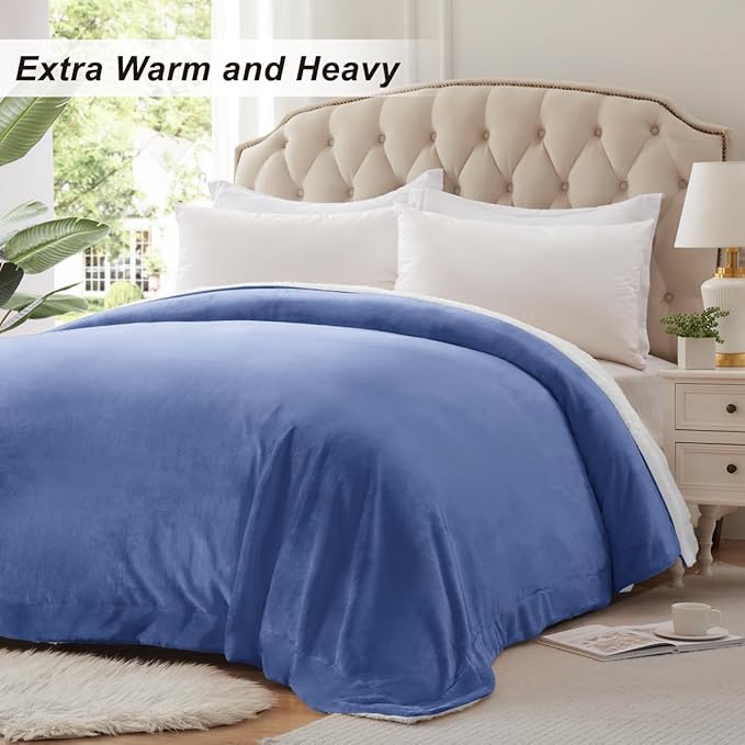 KAWAHOME Sherpa Fleece Throw Blanket - Image 5