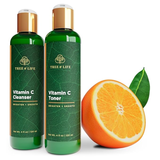 Tree of Life Beauty Vitamin C Brightening Face Care, Minimizing Pores & Facial by TreeofLifeBeauty