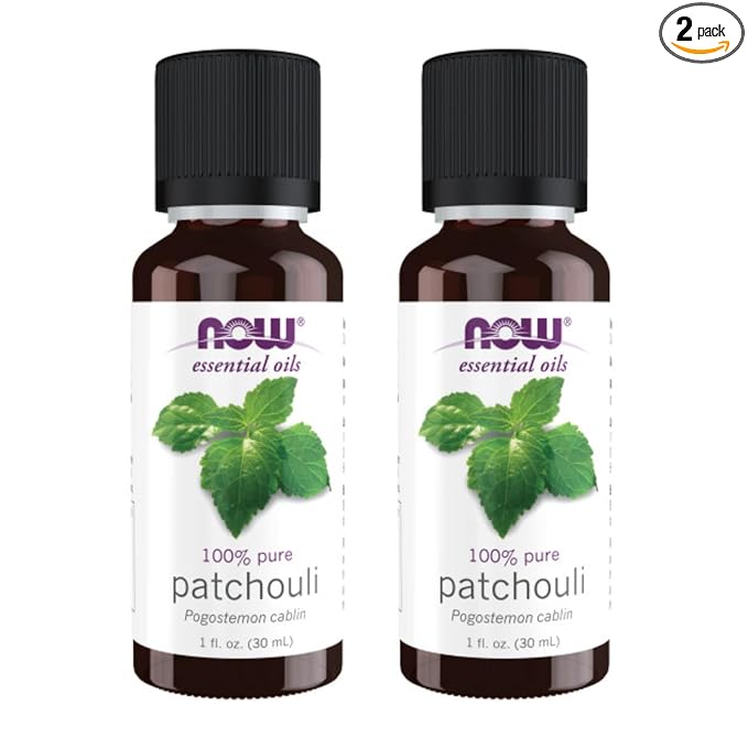 Now Essential Oils, Patchouli Oil, Earthy Aromatherapy Scent, Steam Distilled by NOW