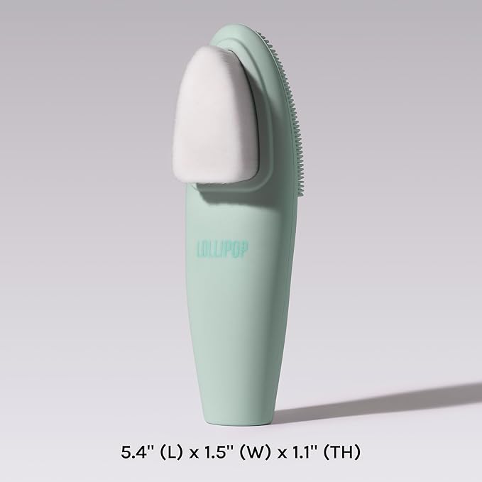 LOLLIPOP Dual-Sided Facial Cleansing Brush | Handle Size Silicone Face - Image 3