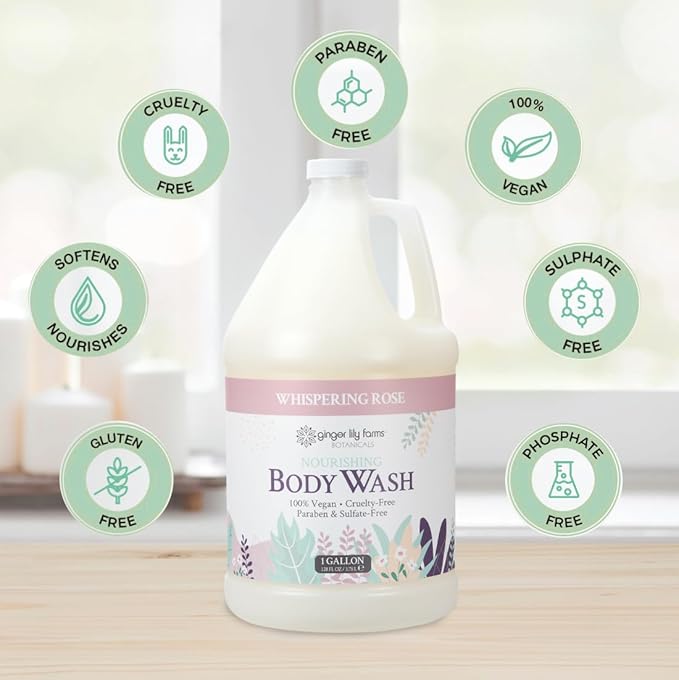 Ginger Lily Farms Botanicals Nourishing Body Wash, 100% Vegan & Cruelty-Free - Image 5