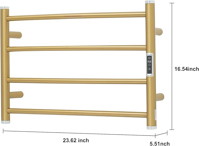 Electric Towel Warmer Rack, Heating Towel Warmer, Timer & Temperature Control - Image 5