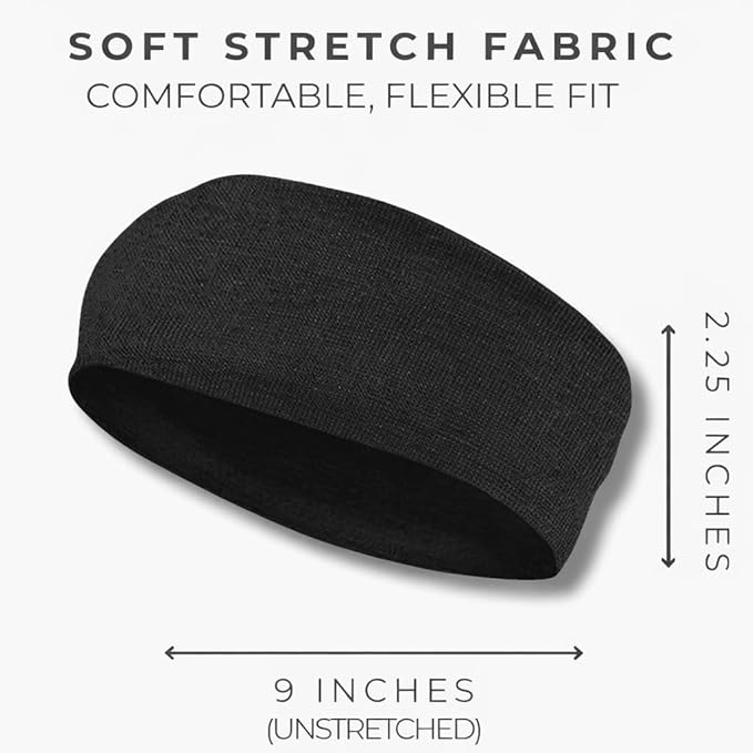 Styla Hair Headbands for Women Stretch Fashion Head Bands 10 Pack Non-Slip Head - Image 6