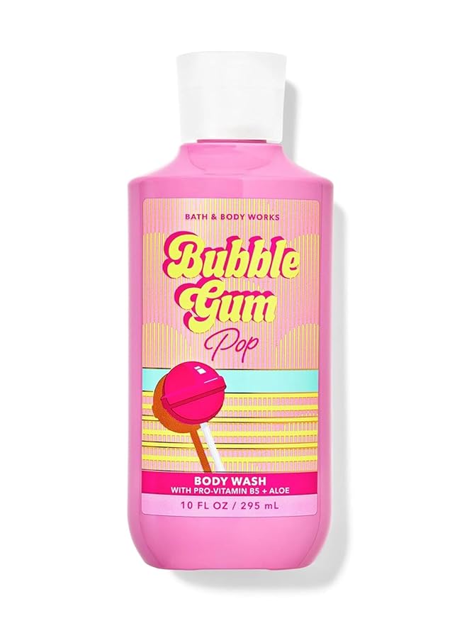 Bath and Body Works Body Wash Shower Gel Gift Set, Bubble Gum Pop) by BathBodyWorks