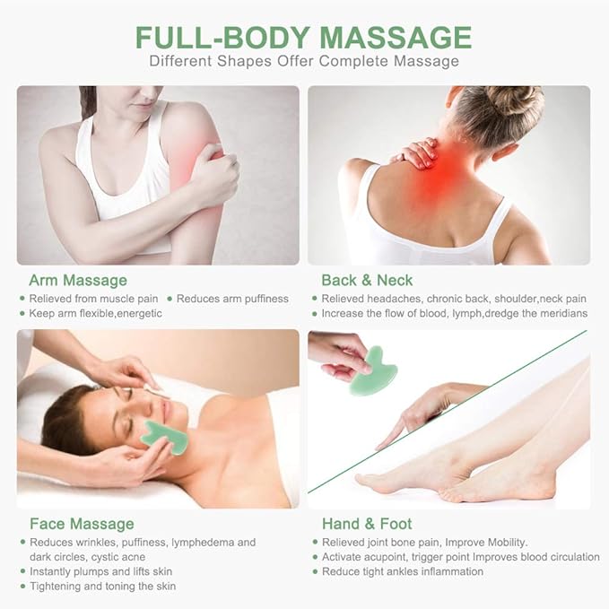 airogym Guasha Massage Tool, Massage Stone Board - Image 6