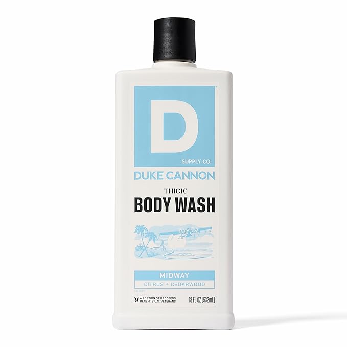 Duke Cannon Supply Co. Thick High Viscosity Body Wash – 3X Thicker, Cleansing by DukeCannonSupplyCo