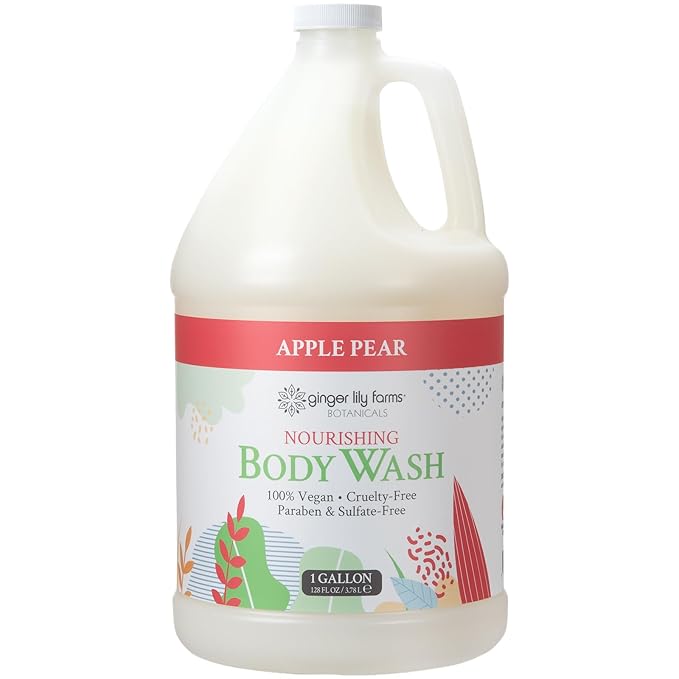 Ginger Lily Farms Botanicals Nourishing Body Wash, 100% Vegan & Cruelty-Free - Image 2