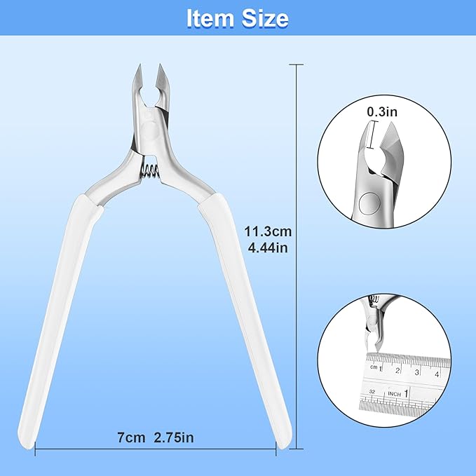 CGBE Cuticle Trimmer, Professional Cuticle Nippers Remover Tools, Non-slip - Image 6