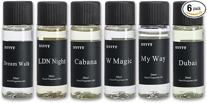 Hotel Collection Fragrance Oil Set 20 mL / 0.68 fl oz – Luxury Aromatherapy by Unknown