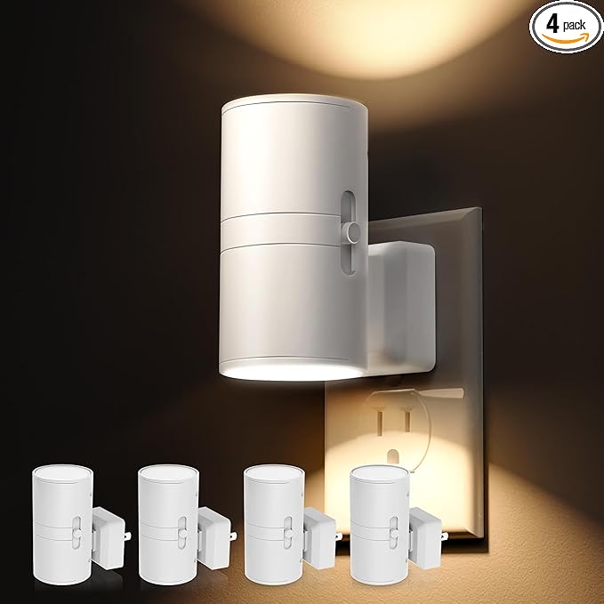 L LOHAS LED Night Light, Night Lights Plug into Wall, Dimmable Nightlight by LLOHASLED