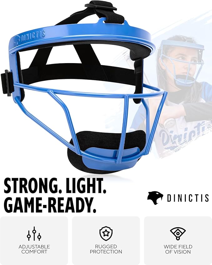 Dinictis Softball Face Mask, Lightweight, Comfortable, - Image 4