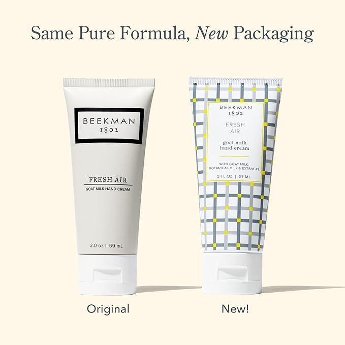 Beekman 1802 Goat Milk Hand Cream – Fresh Air – Scented – 2 oz – Moisturizing - Image 6