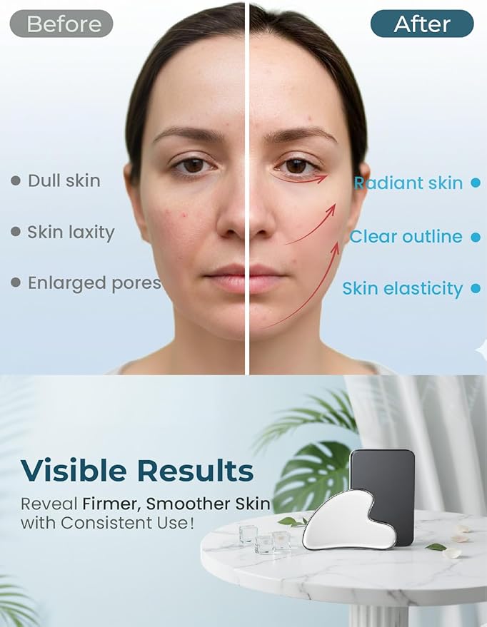 Gua Sha Facial Tools, Guasha Tool - Image 6