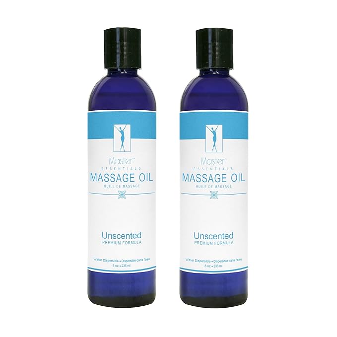 Master Massage Unscented Organic Massage Oil by MasterMassage