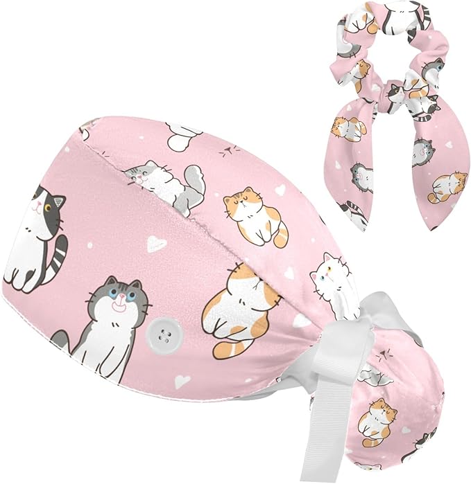 Women's Working Caps with Scrunchies Tarot Pattern Background Lace-Up Hat by LWSHUNYI