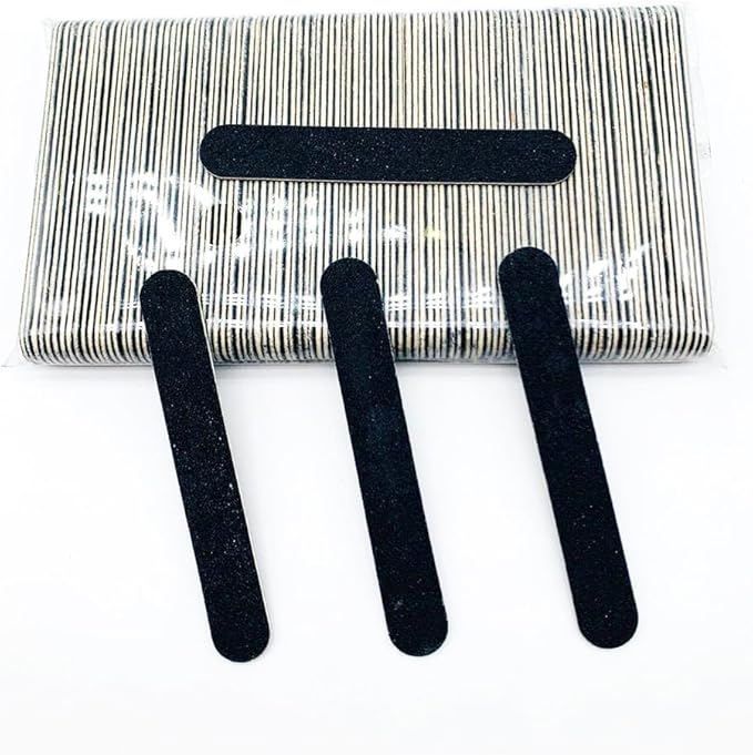100 Set Press On Nail Tool Kit, Including 100pcs Mini Nail Buffer, Disposable - Image 2
