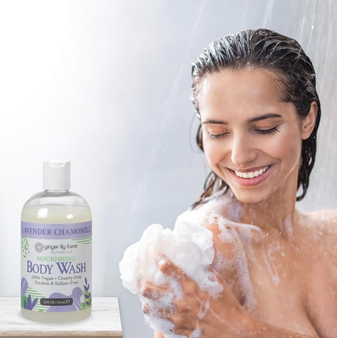 Ginger Lily Farms Botanicals Nourishing Body Wash, 100% Vegan & Cruelty-Free - Image 6