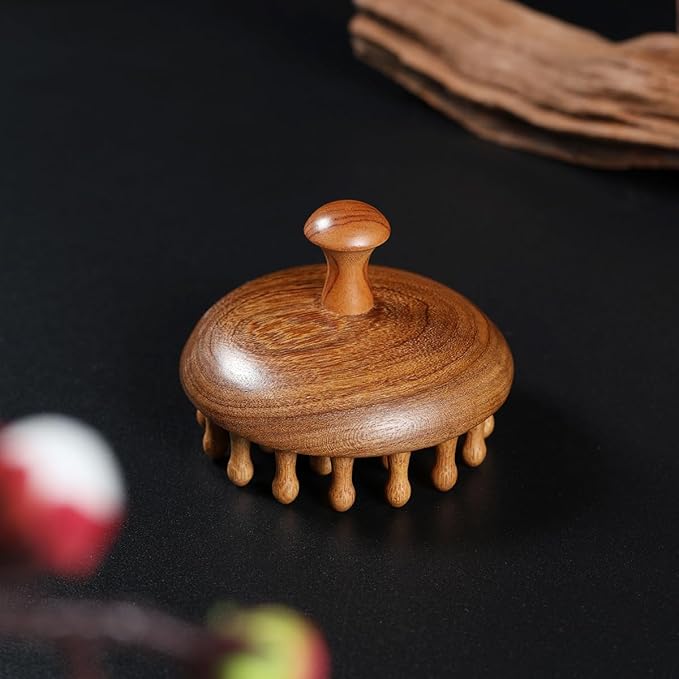 Wooden Scalp Massage Comb - Image 7