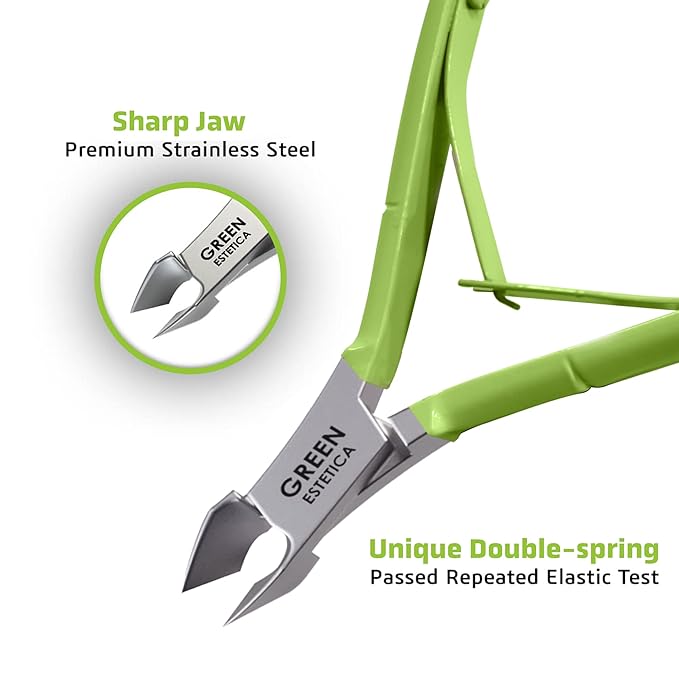 Professional Cuticle Trimmer Nail Cuticle Cutter Stainless Steel Cuticle Nippers - Image 3