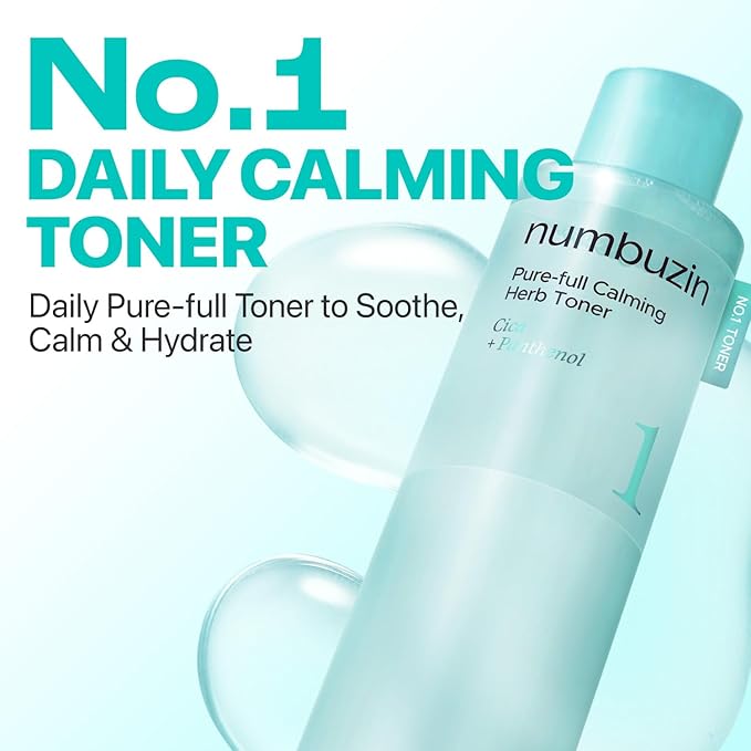 numbuzin No.1 Toner | Pure-Full Calming Herb Toner | Breakouts, Excess Oil - Image 2