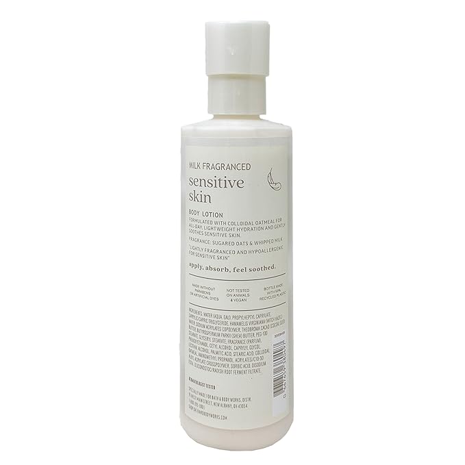 Bath & Body Works Sensitive Skin Milk Fragranced 3 Piece Set - Image 7