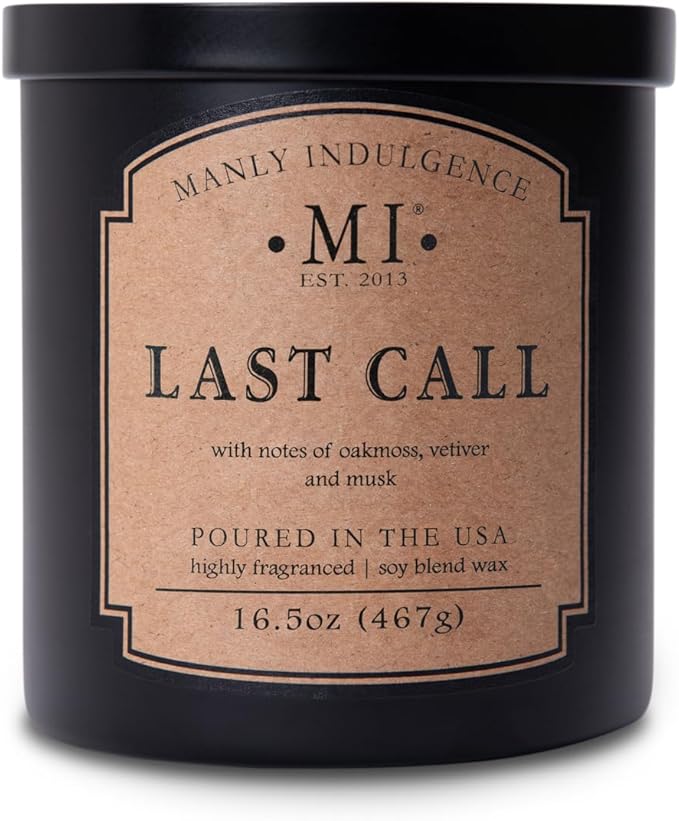 Manly Indulgence Last Call Scented Candles by ManlyIndulgence
