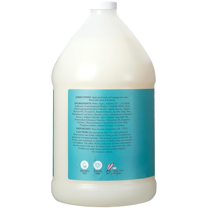 Ginger Lily Farms Salon Formula 100% Pure Morocco Argan Oil Body Wash - Image 3