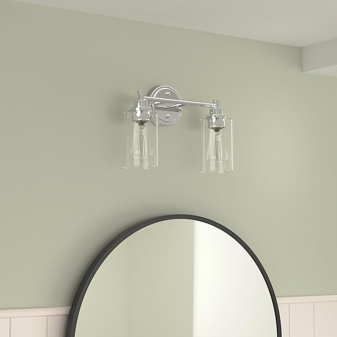 FEMILA Modern Bathroom Light Fixtures, 2-Light Bathroom Vanity Lights Over - Image 2