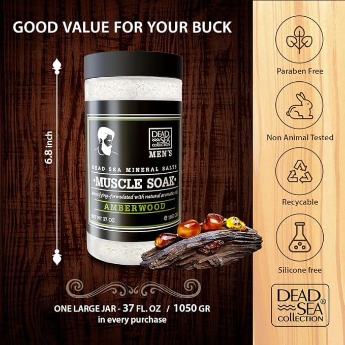 Dead Sea Collection Bath Salts for Men - Image 3