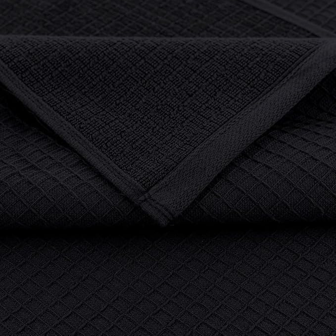 CASA COPENHAGEN Waffle 2Pcs 100% Egyptian Cotton Large Designer Bathsheet - Image 2