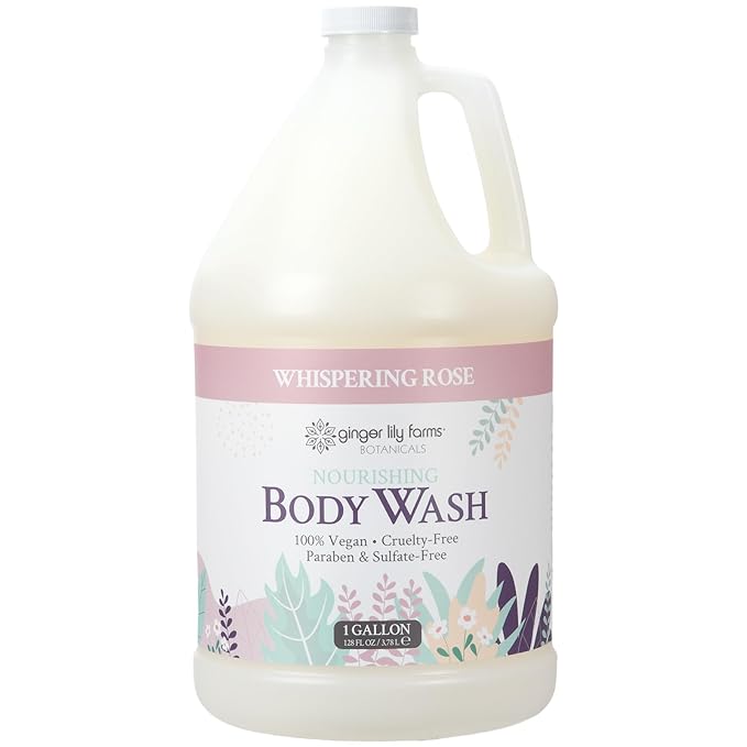 Ginger Lily Farms Botanicals Nourishing Body Wash, 100% Vegan & Cruelty-Free - Image 2